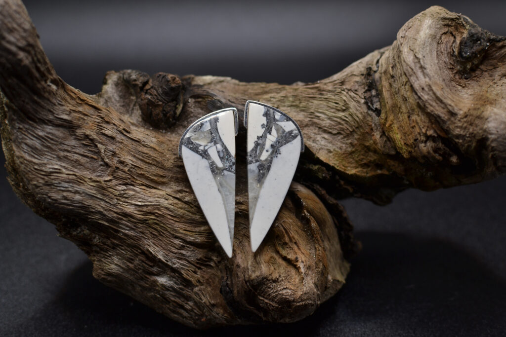 Kõrvarõngad - hõbe ja jaspis